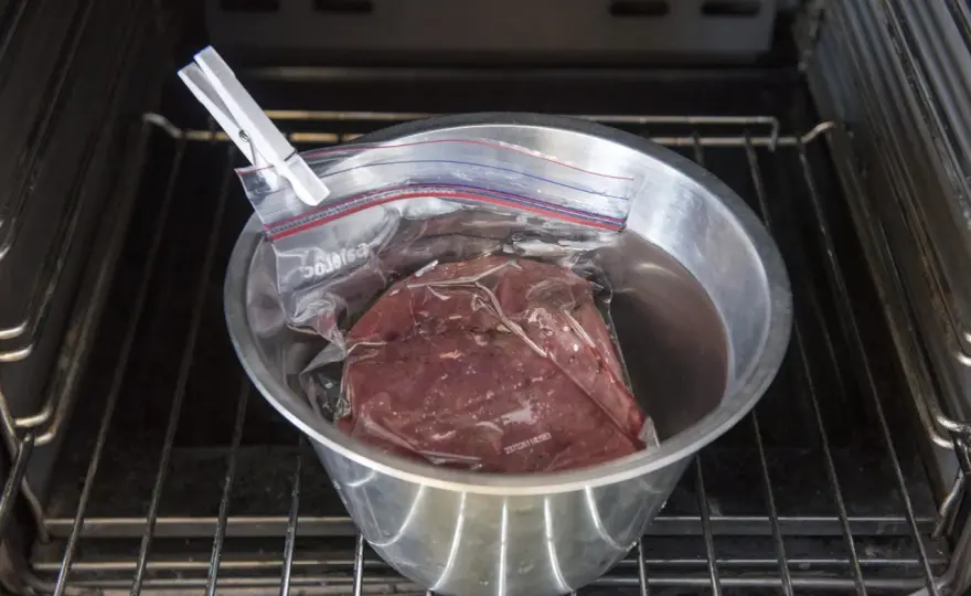 Rostbiff sous vide - temperatur, tid och bryning som sitter