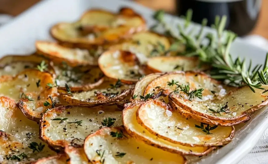 Skivad potatis i ugn - så lyckas du med krispig yta