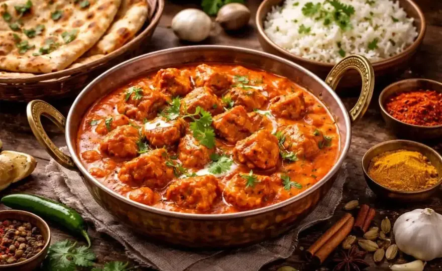 Tikka masala-sås med djup smak och rätt balans
